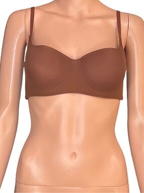 Steve Madden Brown Balcony Bra 34C